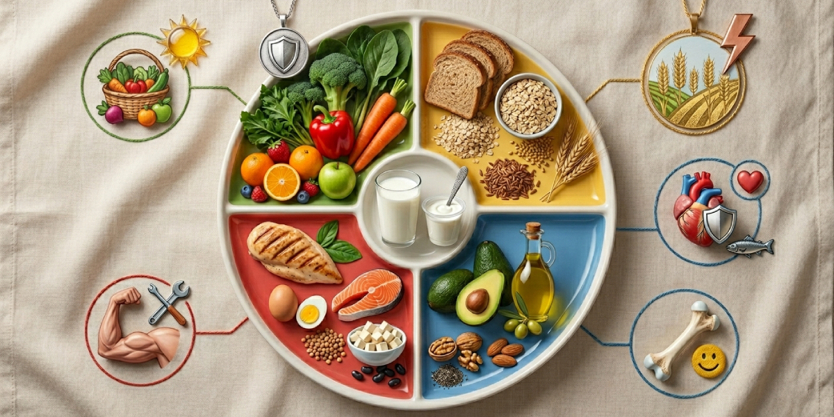 A Simple Guide to Balanced Diet Guidelines for Better Health-The Core Components of Balanced Diet Guidelines