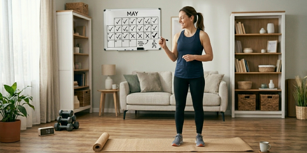 How to Stay Motivated to Exercise When You Don’t Feel Like It-Track Progress Without Obsessing Over Perfection