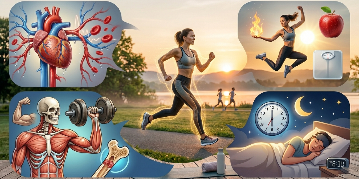 The Benefits of Morning Exercise and Why You Should Start Today-Physical Health Benefits of Morning Exercise