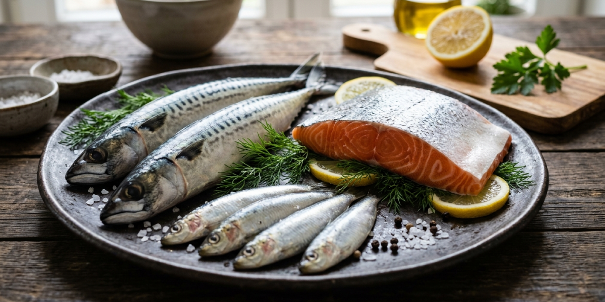 Fatty Fish (Salmon, Mackerel, Sardines)