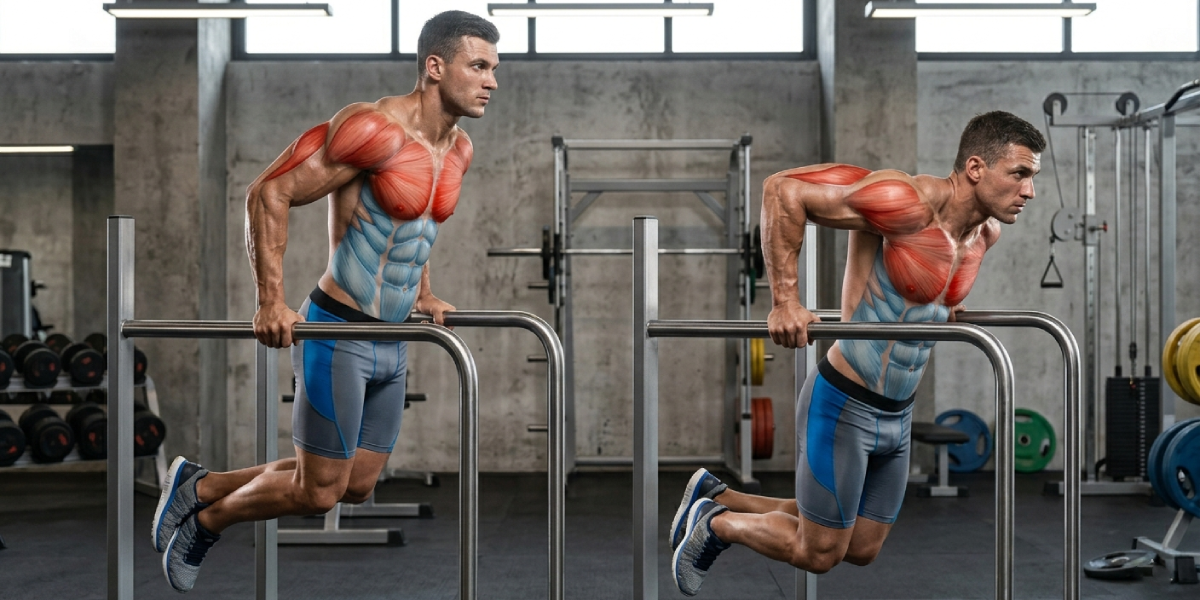 Muscles Engaged During the Dips Exercise