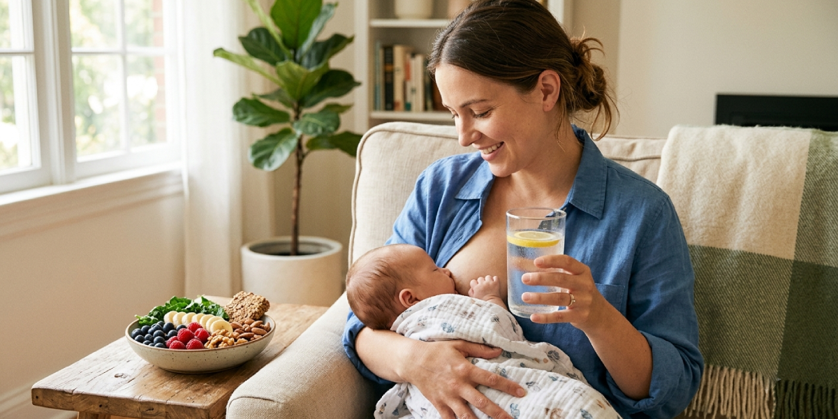 Nutrition and Hydration While Breastfeeding