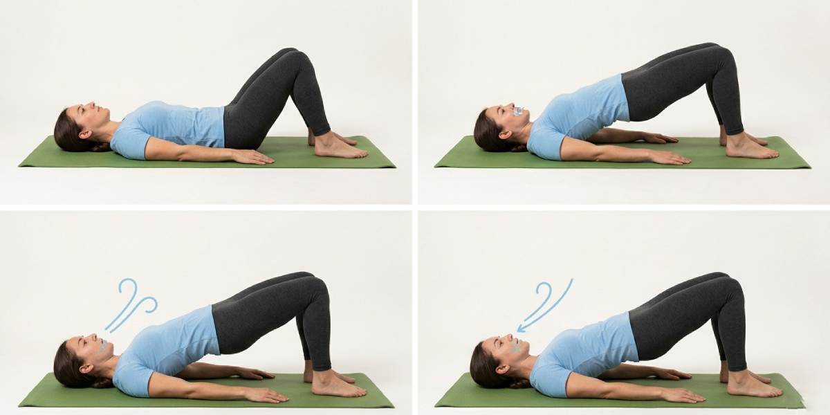 Step-by-Step Instructions for Proper Glute Bridge Exercise Form