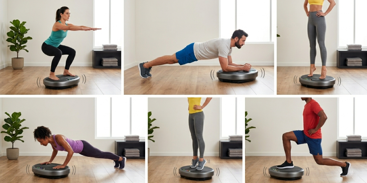 The Best Exercises to Perform on a Vibration Plate