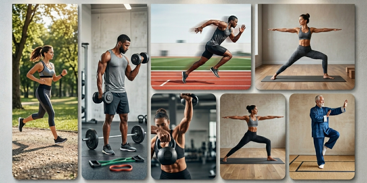The Main Types of Exercise