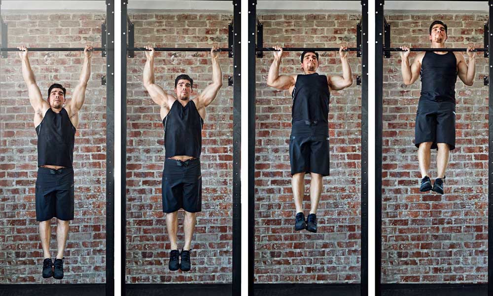 Pull-up bar workouts for beginners