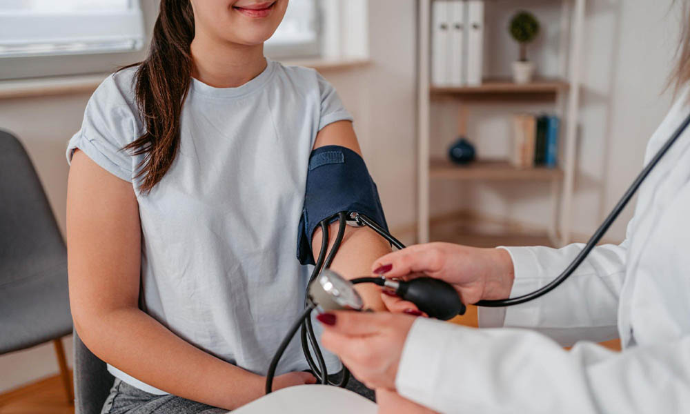 Long-term consequences of high blood pressure at 18