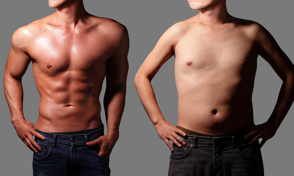 The relationship between abs and belly fat