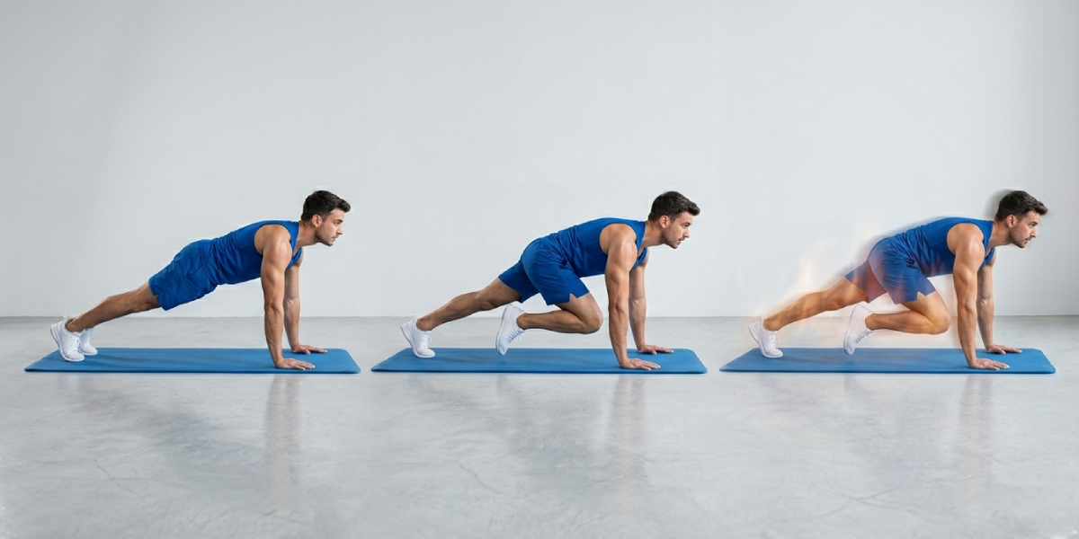 How to Do Mountain Climbers Exercise for Cardio and Core Strength