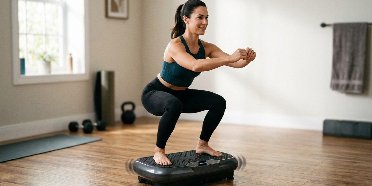 How to Use a Vibration Plate Exercise Machine for Better Results