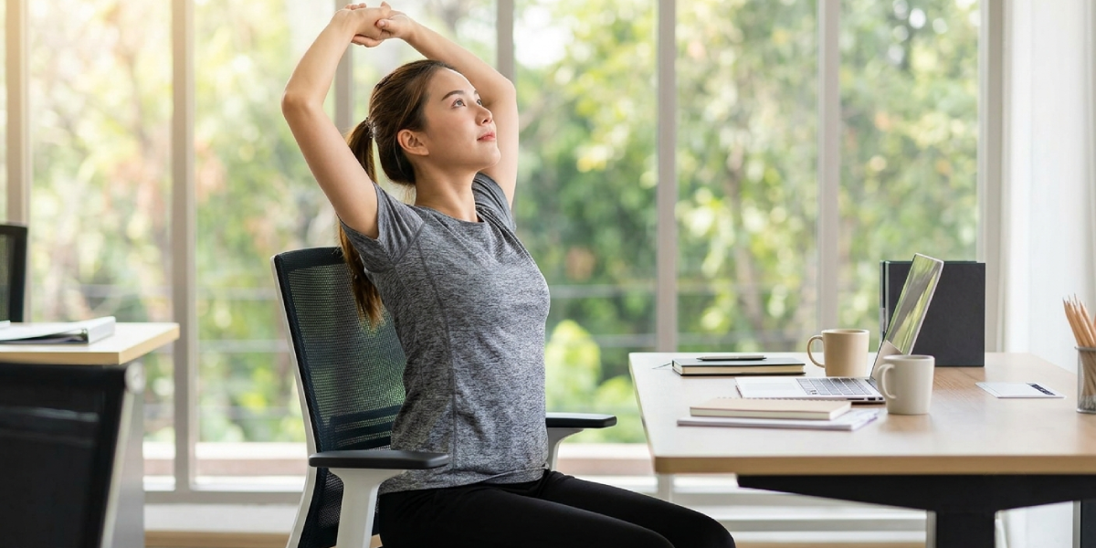 The Best No-Equipment Exercises to Do at Your Desk